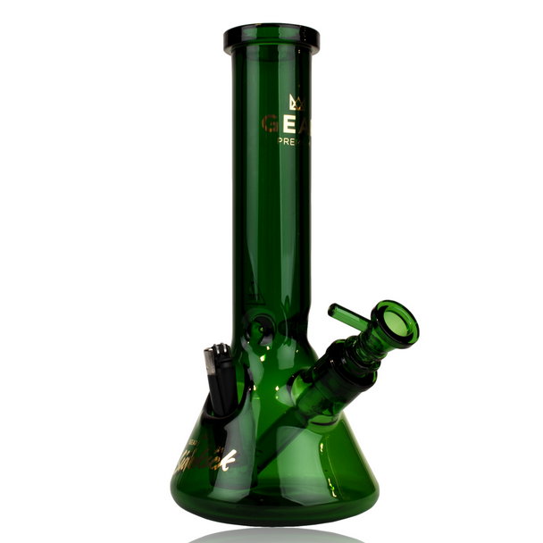 12" GEAR 7mm Green Sidekick Beaker Tube With Lighter Holster