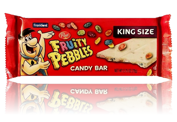 FRUITY PEBBLES WHITE CHOCOLATE BAR