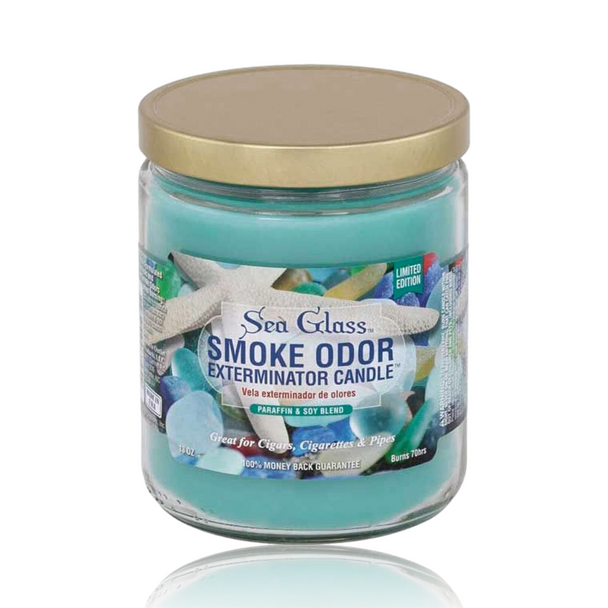 13oz Sea Glass Smoke Odor Exterminator Candle