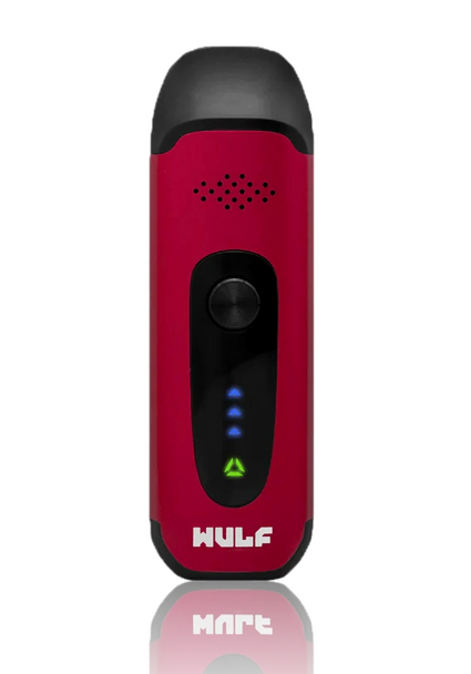 WULF NEXT PORTABLE DRY HERB VAPORIZER - RED