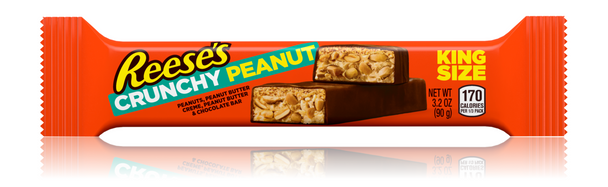 REESE'S CRUNCHY PEANUT KING SIZE CANDY BAR