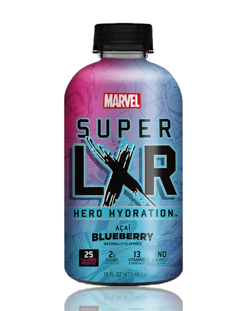 ARIZONA X MARVEL SUPER LXR HERO HYDRATION - ACAI BLUEBERRY