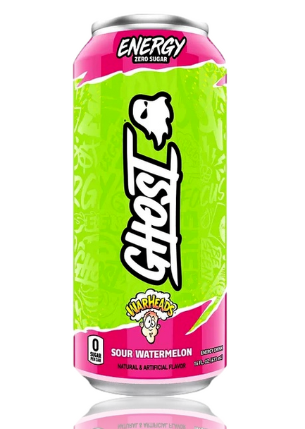 GHOST ENERGY WARHEADS SOUR WATERMELON