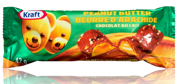 Kraft Milk Chocolate Peanut Butter Wafer Bar