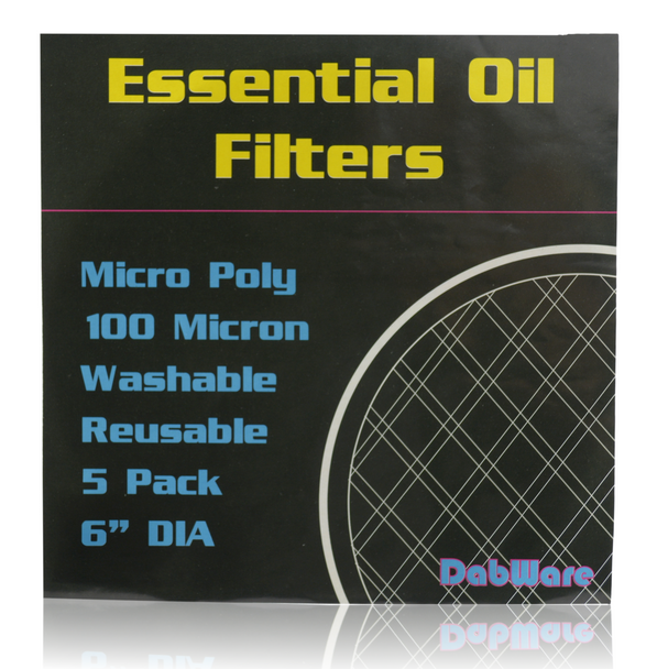 6" OIL FILTER MICRO POLY 100 MICRON 5 PACK