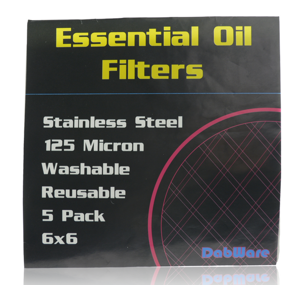 6X6 OIL FILTER STAINLESS STEEL 125 MICRON 5 PACK
