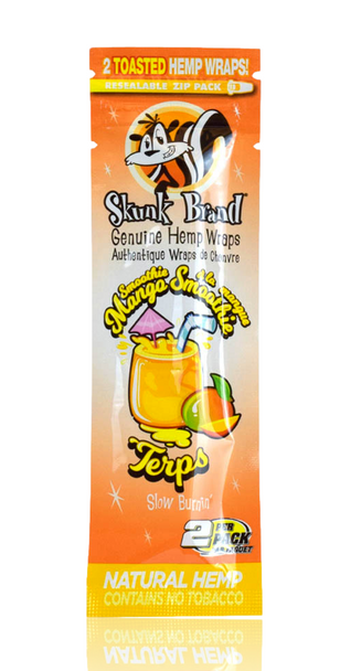 Skunk Mango Smoothie Flavoured Hemp Wraps.