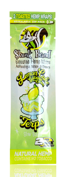 Skunk Lemon Cake Flavoured Hemp Wraps.