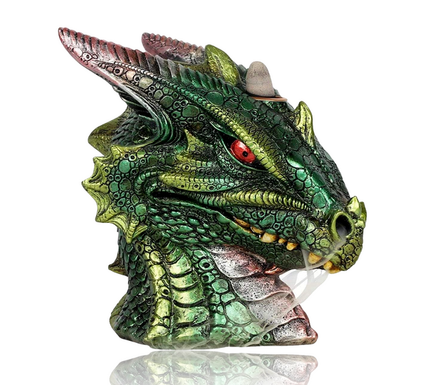 LARGE DRAGON BACK FLOW INCENSE BURNER