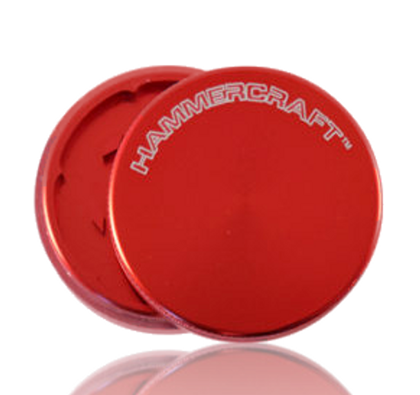 Hammercraft 1.5" Mini Red 2 Piece Grinder.