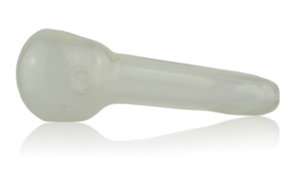 Glow In The Dark Spoon Pipe With Flat Mouthpiece