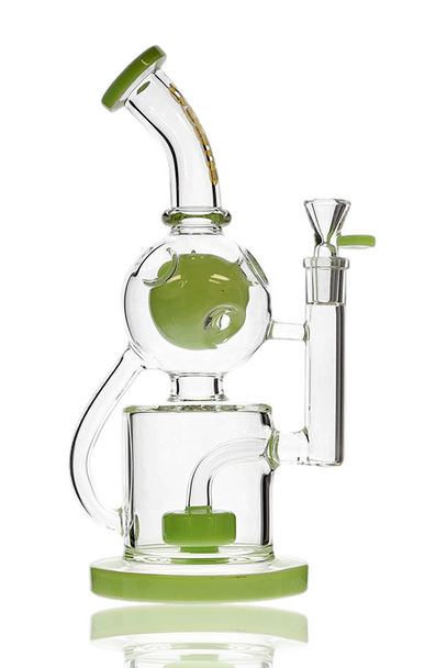 10.5" PREEMO SLIME GREEN DRUM TO SWISS RECYCLER