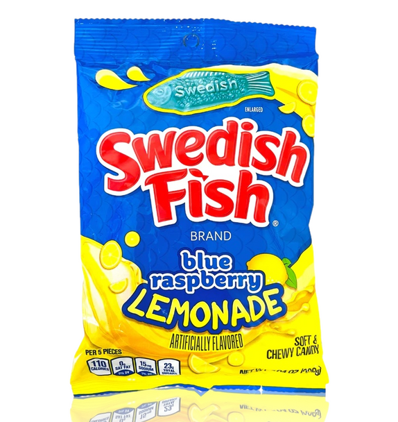 Swedish Fish Blue Raspberry Lemonade
