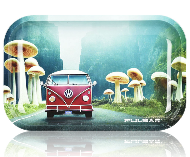 PULSAR MEDIUM ROLLING TRAY - CAMPER VAN SHROOM TRIP