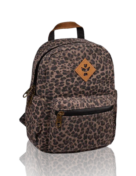 REVELRY SUPPLY THE SHORTY MINI BACKPACK - LEOPARD