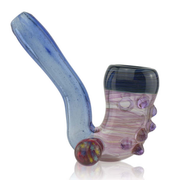 SWEET JUSTICE SHERLOCK PIPE WITH MILLIE BLUE WITH PURPLE