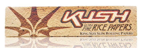 Kush Ultra Fine Rice Papers King Size Slim Booklet