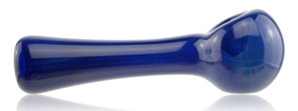 RED EYE GLASS BLUE SOLID COLOUR HANDPIPE