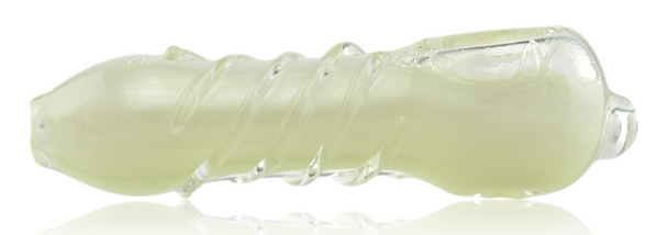 SMALL GLYCERINE PIPE WHITE