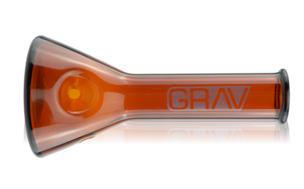 GRAV LABS BEAKER PIPE AMBER