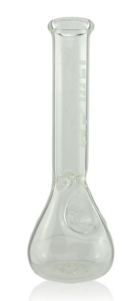 GEAR Glass Clear Beaker Pipe With Built In Screen