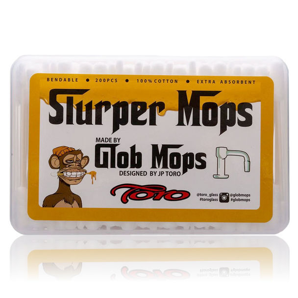 Glob Mops Slurper Mops Cotton Swabs 200 Pack.