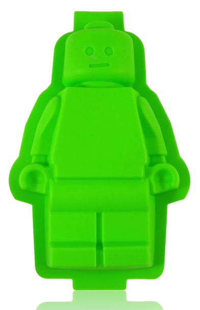 DOPE MOLDS 1 LARGE ROBOT SILICONE MOLD - GREEN