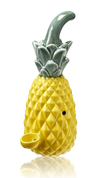 CERAMIC PINEAPPLE PIPE