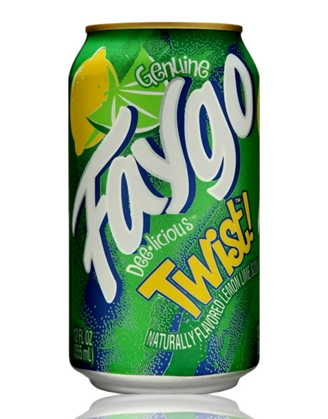 Faygo Twist Soda Pop in a Can.