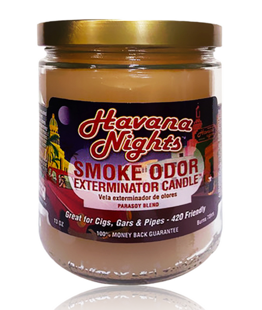 13oz Havana Nights Candle By Smoke Odor Exterminator.