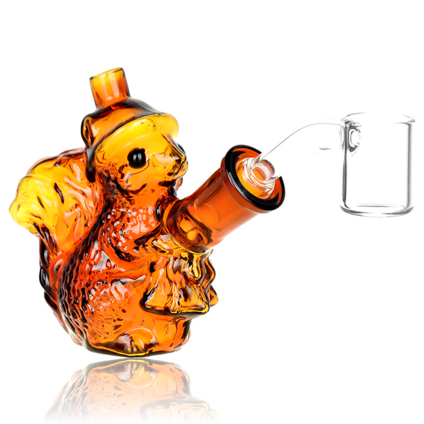 Nuts For Dabs Mini Squirrel Dab Rig Quarter Right