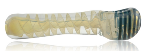 Red Eye Glass Fumed Twist Teal