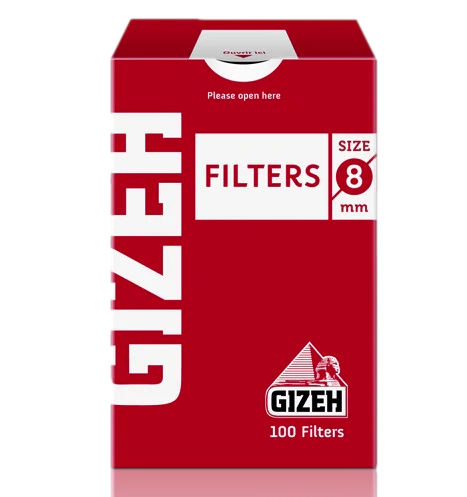 GIZEH Roll Up Filter 8mm | Modern Smoker | Next Level