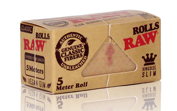 Raw Classic 5 Meter King Size Slim Roll