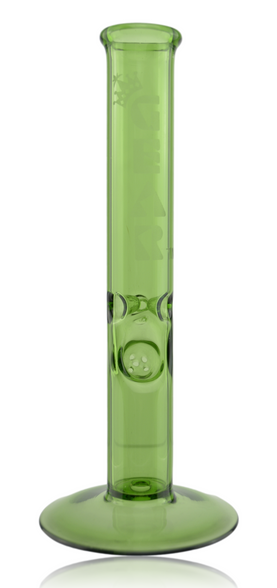 GEAR Glass Green Straight Tube Pipe With Built In Screen