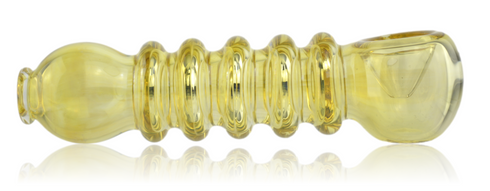 Ribbed Glass Pipe Fume