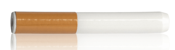 2" Quartz Glass Cigarette Bat