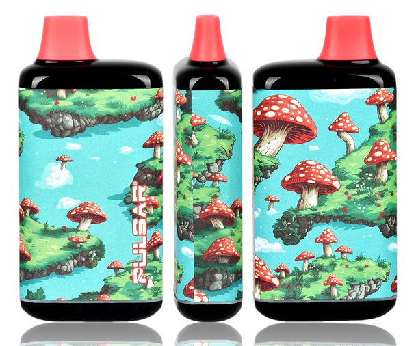 Pulsar 510 DL 2 Pro Vape Bar Design Series - Floating Mushroom