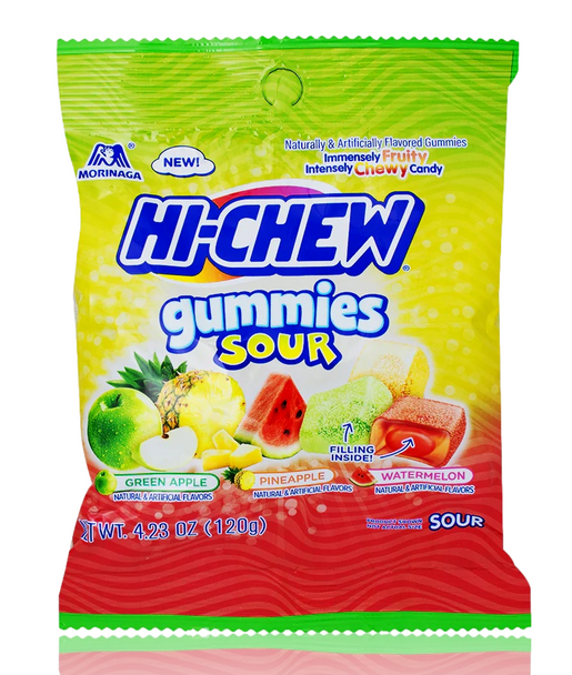 Hi-Chew Gummies Sour Mix Candy Bag