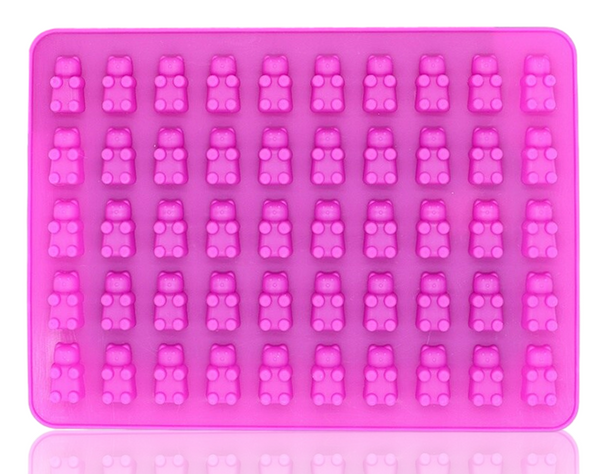 Pink Dope Molds 50 x Bear Silicone Mold