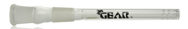 4" GEAR 14mm - 14mm Slitted Downstem With Black Logo