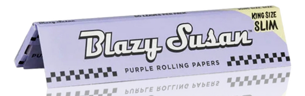 Blazy Susan Purple King Size Slim Rolling Papers Blazy Susan Purple King Size Slim Rolling Papers