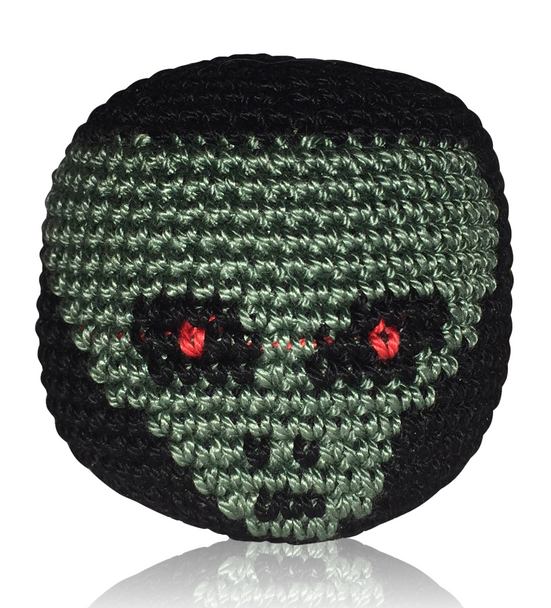 Alien Crocheted Footbag Hacky Sack