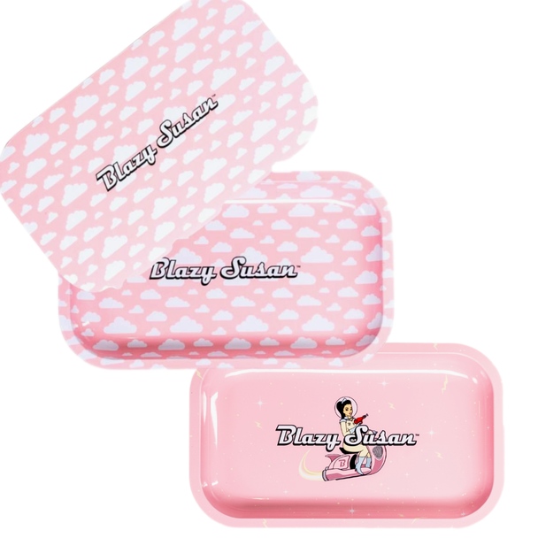 Blazy Susan Medium Rolling Trays With Lid Blazy Susan Medium Rolling Trays With Lid