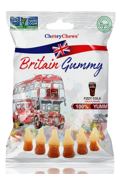 Britain Gummy Fizzy Cola