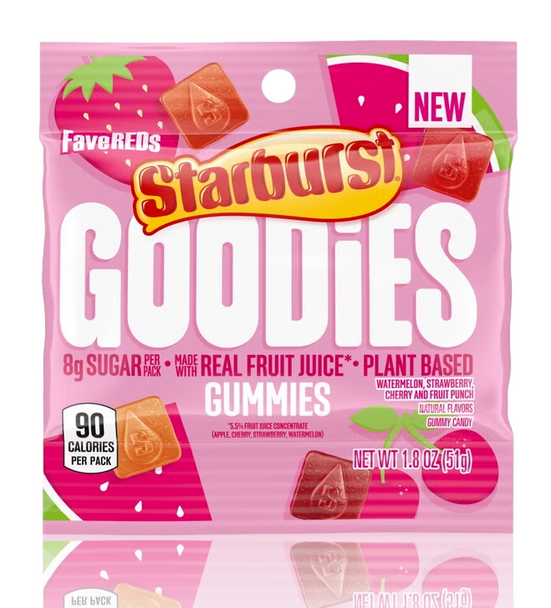 Starburst Goodies FaveREDS Gummies