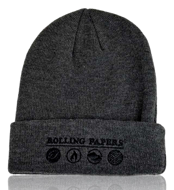 Rolling Papers Grey Beanie Toque