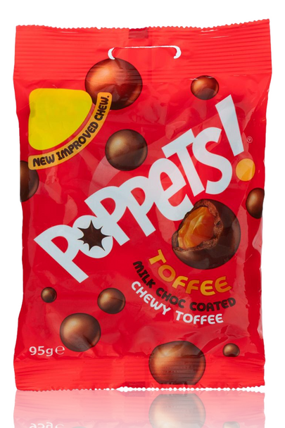 Poppets Milk Chocolate Toffee