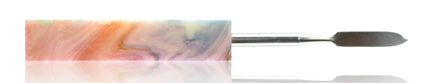 Rainbow Sirl Resin Dabbing Tool with Flat Tip