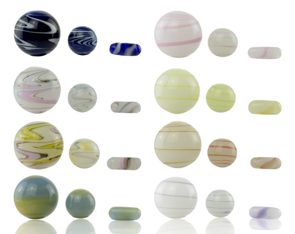 Marble Terp Slurper Sets in a variety of colours